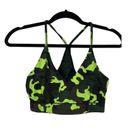 Free People  Bra Small Sports Brami Tide Is High Neon Camo Racerback FP Movement Photo 2