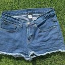 Venus  dark wash cut off denim shorts Photo 0