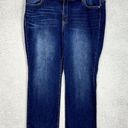 Lane Bryant  jeans womens 22 blue dark wash mid rise super stretch bootcut norm Photo 0