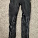 Spanx  Faux Leather Moto Leggings size medium Photo 5