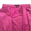 Talbots  Skirt Raspberry Pink Faux Wrap Pockets Career Dressy Lined Skirt Size 8 Photo 3