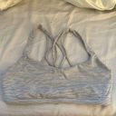 Lululemon  Free To Be Zen Bra - Heathered Gray Photo 5