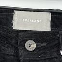 Everlane NWT  Black Relaxed High-Rise Full Length Corduroy Wide Leg Pants Size 2 Photo 2