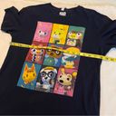 Nintendo  Animal Crossing T Shirt Women’s No Size Tag Approx Medium Dark Blue Photo 4