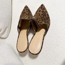 Veronica Beard NEW  Miriam Mules Suede Camel Animal Print Kitten Heel Shoes sz 6 Photo 6