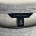 Banana Republic  Grey Bell-Sleeve Couture Sweatshirt size XS Photo 98