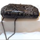 Patricia Nash  Frame Bag Clutch Crossbody Purse in Smoke Ealing Leather New Photo 10