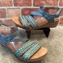 Baretraps Womens Celan blue wedge sandals size 10 Photo 0