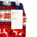 Nordstrom  Red Reindeer Holiday Pajama Pants Leggings Size XL NWT Photo 6