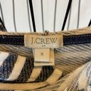 J.Crew  Navy and White Striped Cotton Hoodie Women’s size Medium Photo 4