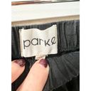 Parke Pure Linen Cropped Vest & Drawstring Wide Leg Pants Set Black Women's M Size M Photo 8