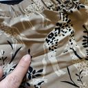 Coldwater Creek  Giraffe Novelty Print Wide Leg Pants - size Small Photo 6