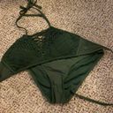 Ika-kul Green Crochet Bikini Set Photo 0