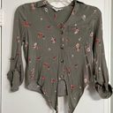 Hippie Rose Button Blouse Photo 1