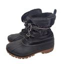 Western Chief  Snowden Black Boots Womens Sz 10 Thinsulate Insole Water Resistant Photo 1