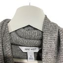 Nine West  Cowl Neck NWT gray long sleeve sweater small Photo 2