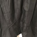 Vince Leather Vest Black Large Photo 9