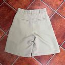 Bermuda Wilfred Modern Taupe High Waist Zip Closure  Shorts Size 4 Photo 5