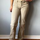 prAna  Halle Zipper Convertible Pants Khaki Tan Hiking Outdoor Pants Size 2 Photo 2