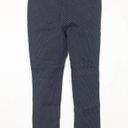 Charter Club  Navy Blue Polka Dot Skinny Jeans Photo 1