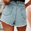 Nana Macs Studded High Waisted Denim Shorts! NWT!  Photo 2