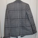 Divided Black & White checkered Blazer button down Jacket Sz S Photo 1