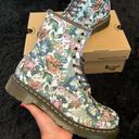 Dr. Martens  1460 floral print lace up boots booties shoes women’s 7 new in box Photo 0