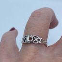 The Moon Celtic Sterling Silver Ring Sizes 6,8,9,10 Photo 5