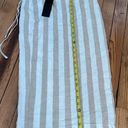 LIONESS Linen Striped Midi Skirt Photo 1