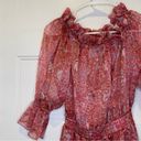 MISA Los Angeles  Washed Rose Pink Danae Floral Blouson Mini Dress Sz XS NWT Photo 8