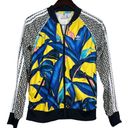 Adidas Originals x FARM Rio Palm Leaf SST Track Jacket Bomber Zip Up Size Small Photo 1