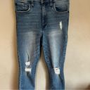 sts blue Brie High Rise Skinny Distressed Raw Hem Denim Jeans Photo 2