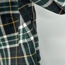 Hill House  Green Plaid Round Neckline Puff-sleeve Constance Long Dress XS Photo 6