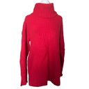 Everlane  The Italian Soft Wool Rib Turtleneck Sweater in Red Large New Womens Photo 5