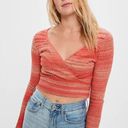 American Eagle AE Wrap Front Sweater Photo 3