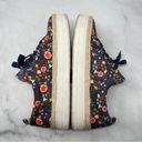 Jack Rogers Mia Platform Floral Espadrille Sneaker Shoes Lace Up Boho Retro 70s Photo 4