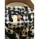 Pilcro  Anthropologie Women's Size Small Embroidered Button Up Blouse Black White Photo 12