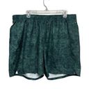 Zella  Womens Running Shorts Green Stretch Pull On Athletic Wear Gym XL New Photo 0