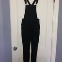 Tilly's Black Denim Skinny Jean Overalls Photo 2