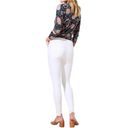 Loft Skinny Crop Jeans Chewed Hem White 29/8 Photo 1