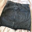 Everlane  The Denim Skirt in Black Sz. 27 Photo 6