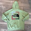 The North Face Green Size Large Hooded Sweatshirt Photo 4