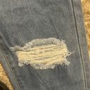 Nasty Gal  Distressed Knee High Waisted Mom Jeans new Photo 5