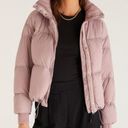 Z Supply  Parker Puffer Jacket Lilac Purple Photo 1