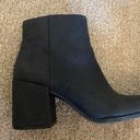 mix no. 6  Black Heel Ankle Booties Size 7.5 Photo 2