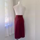 Vintage ‘80s Francine Pret a Porter Pencil Midi Skirt Size M Photo 4