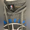 Nba  Philadelphia 76ers Sixers Pullover Hoodie Lightweight Gray Blue White Size S Photo 3