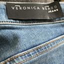 Veronica Beard  Debbie Skinny High Rise Stripe Jeans in Beacon Size 25 NWT Photo 6