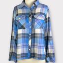 Kirra  | Y2K Vintage High Low Flannel Top | Medium Photo 4