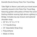 Danielle Nicole  x Disney Peter Pant Travel Duffle Bag Photo 7